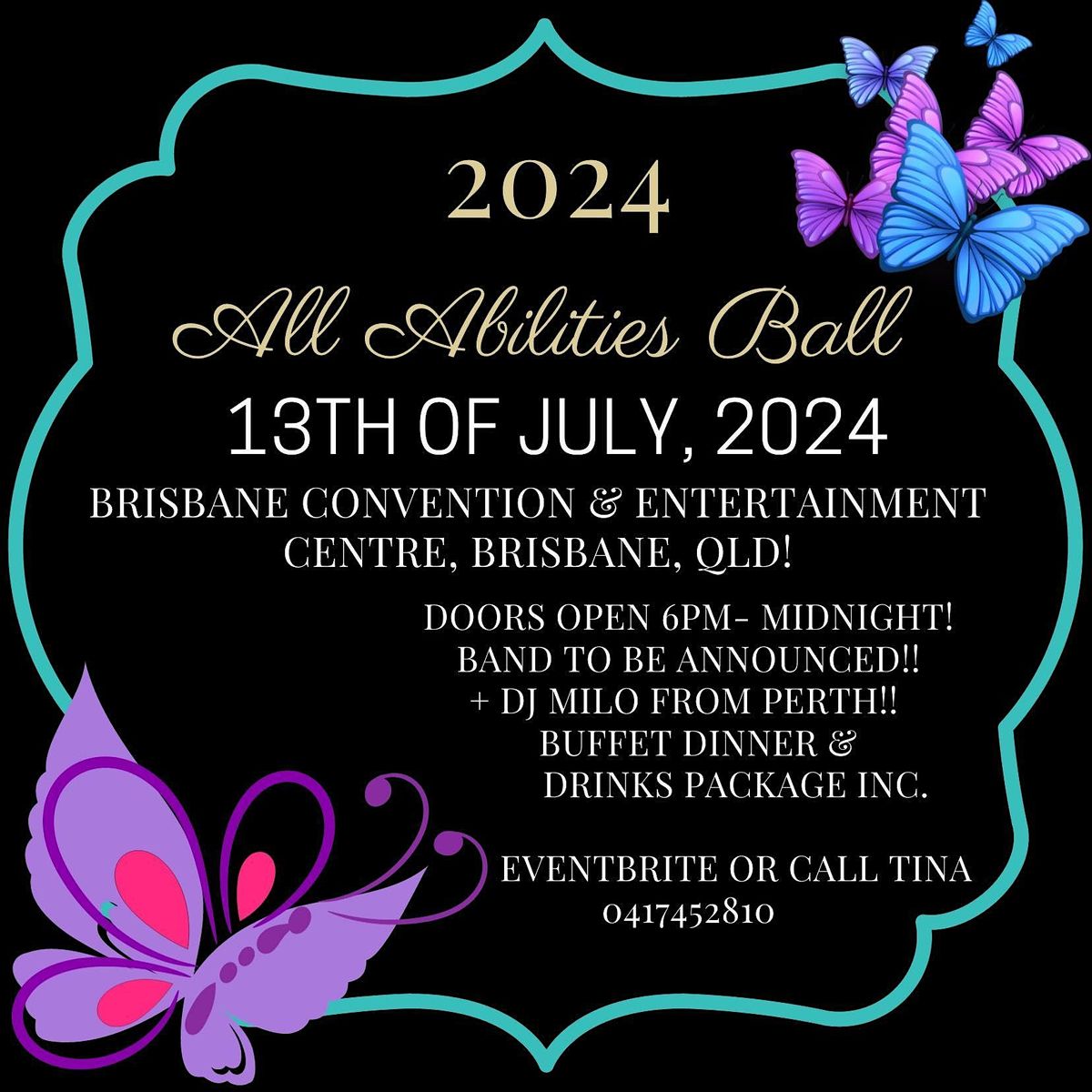 All Abilities Ball 2024 Brisbane!!