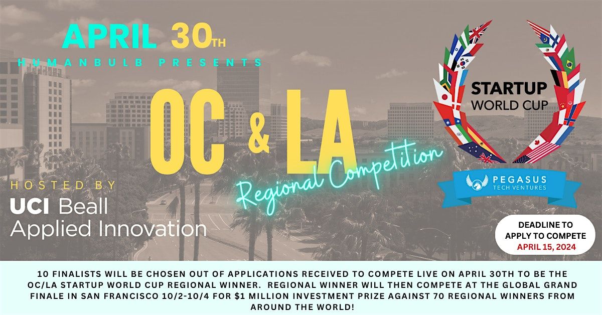 Startup World Cup OC\/LA Regional Competition