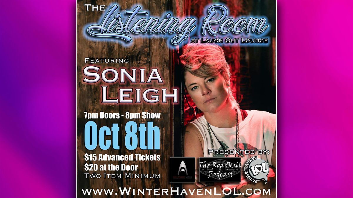 The Listening Room: Sonia Leigh