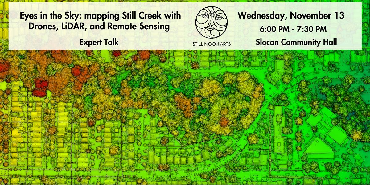 Eyes in the Sky: Mapping Still Creek with Drones, LiDAR, and Remote Sensing