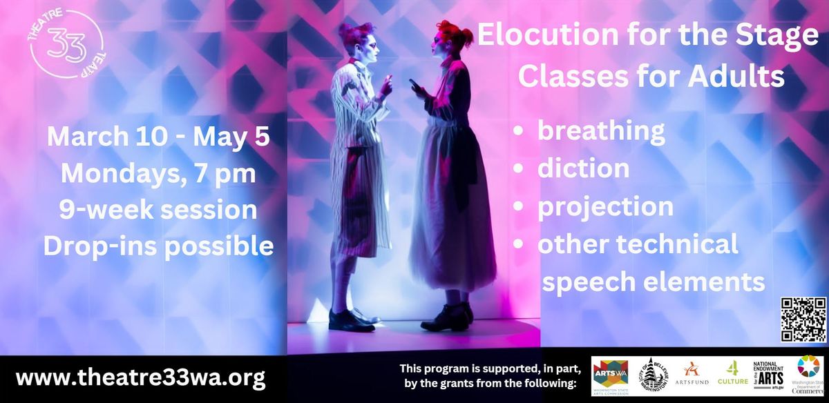 Elocution for the Stage, Spring Session 