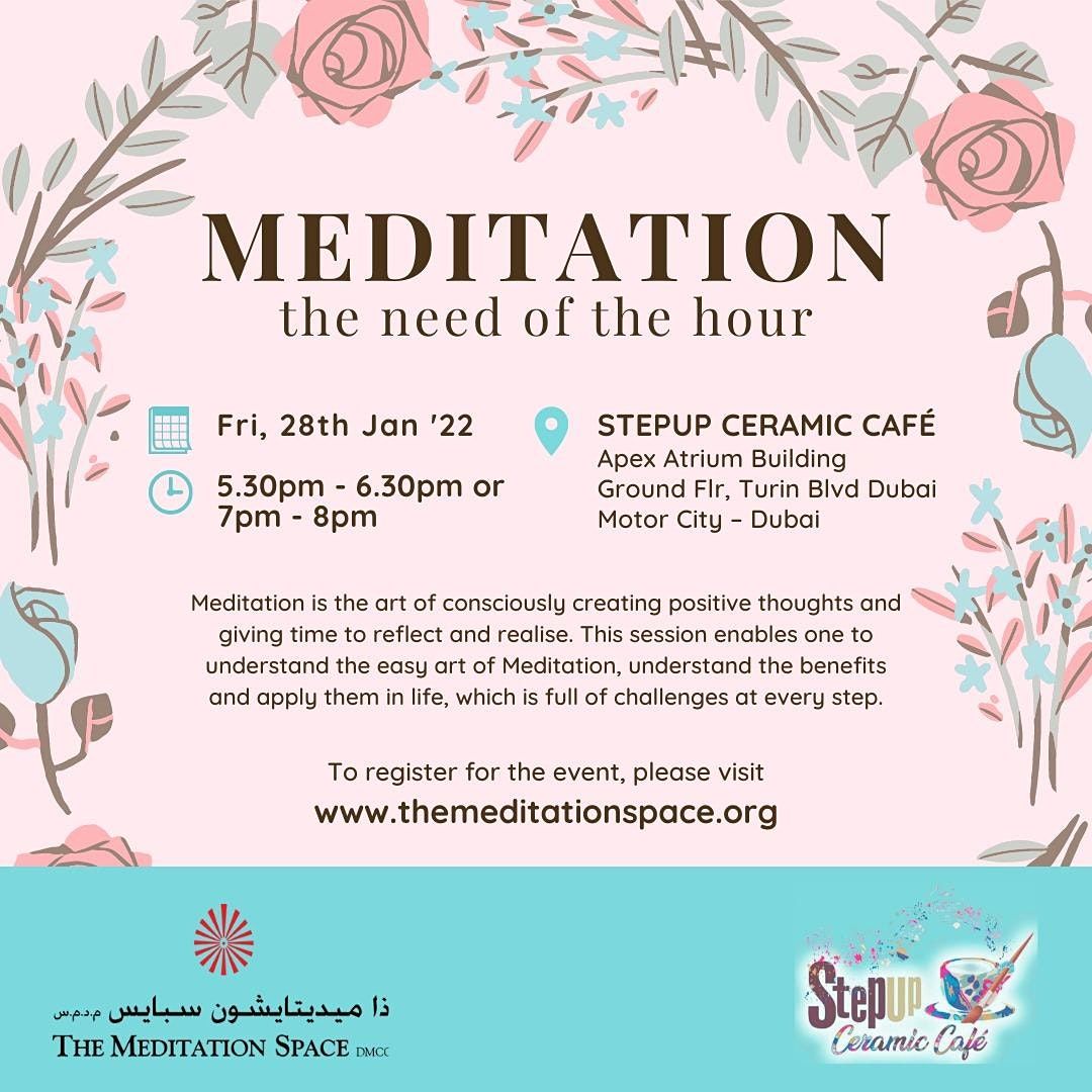 Meditation - the need of the hour