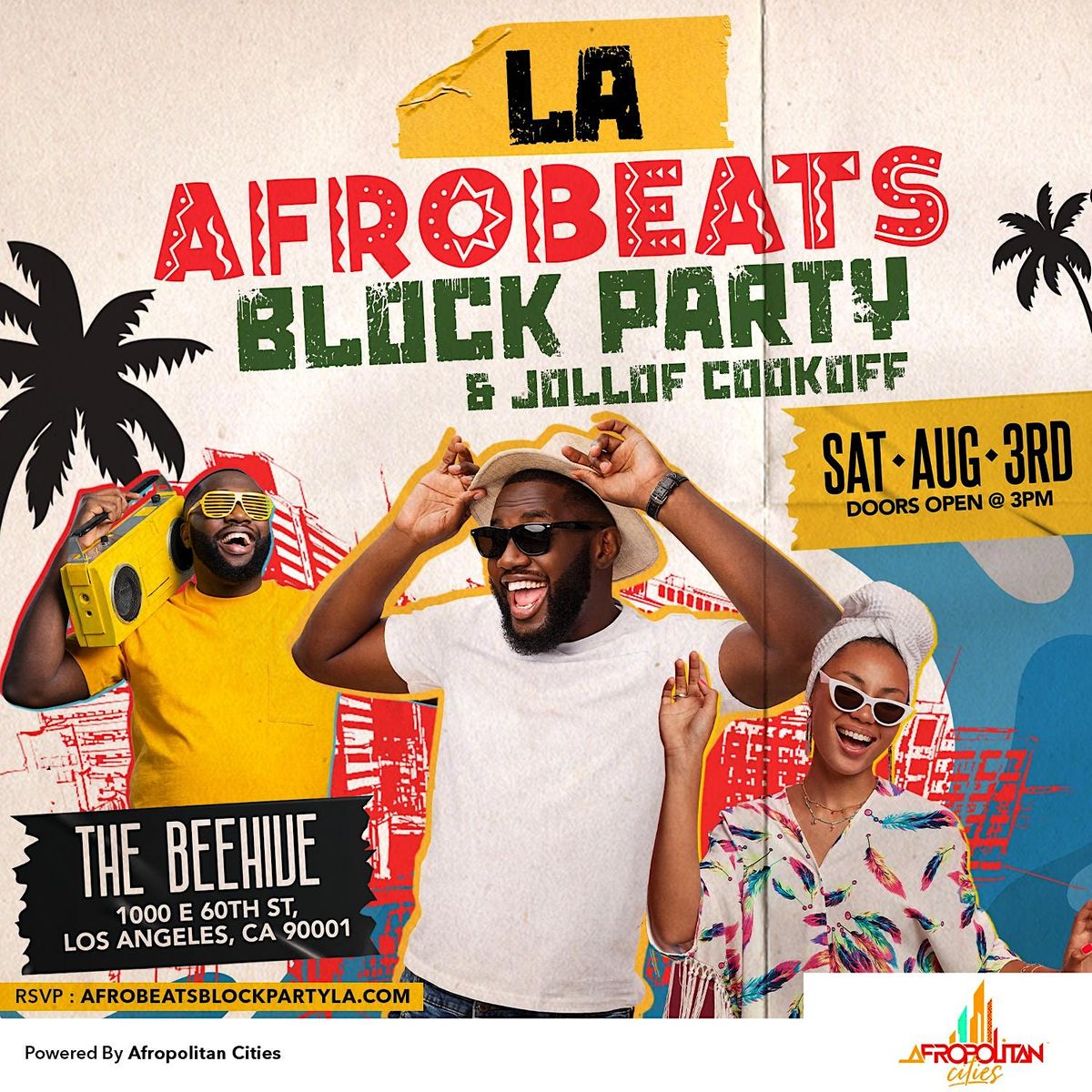 2024 LA Afrobeats Block Party  & Jollof Cook-off