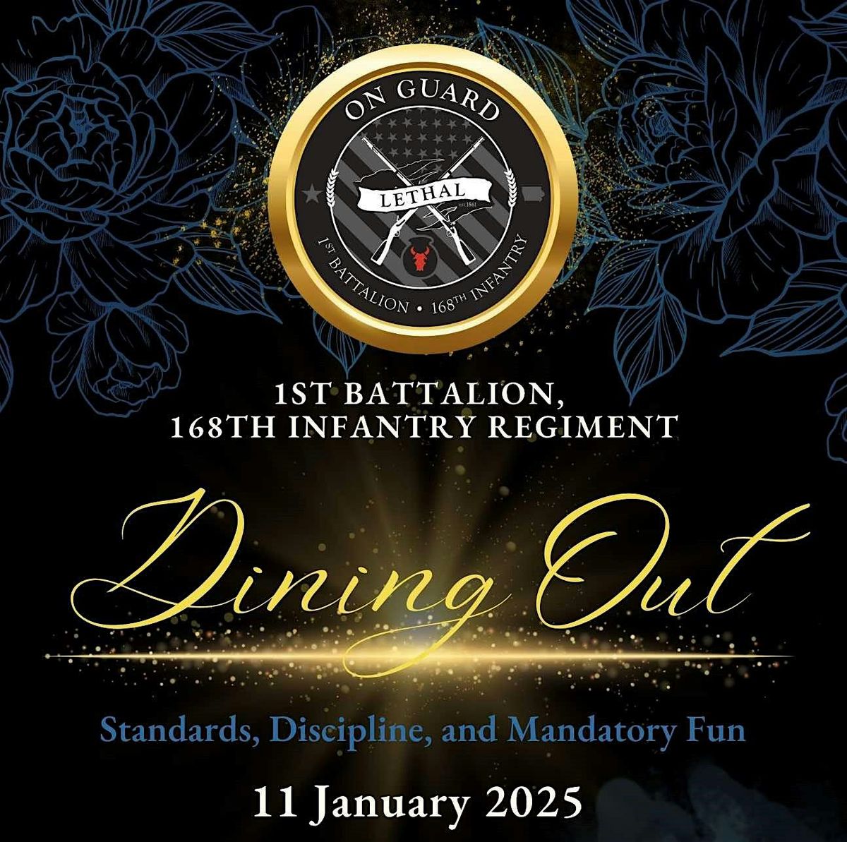 168 Infantry Dine Out 2025