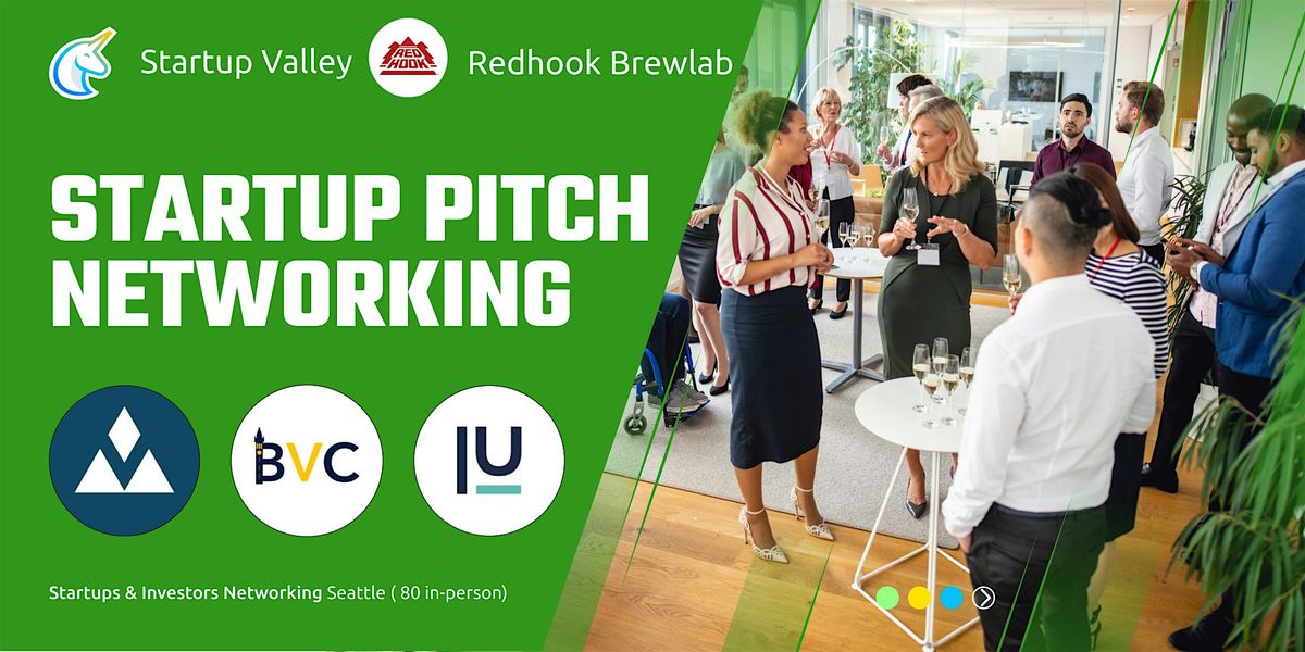 Startup Pitch  & Networking SEA (120 in-person)