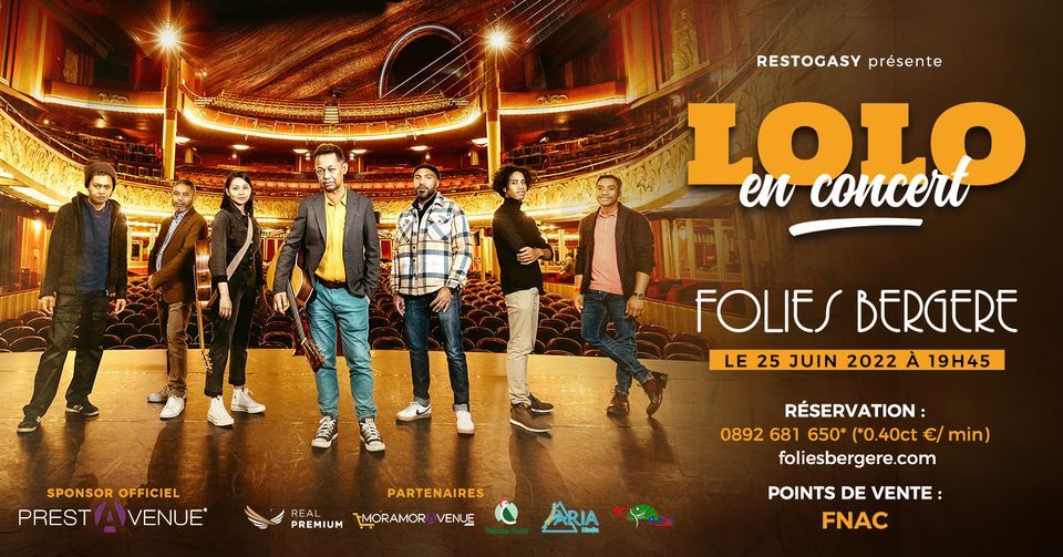 LOLO en concert aux Folies Berg\u00e8re Paris - Samedi 25 Juin 2022