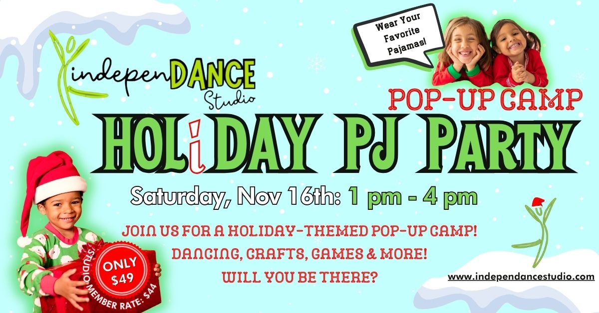 \ud83d\udc9a\u2764\ufe0fHOLiDAY PJ PARTY- Holiday Themed Pop-Up Camp\ud83d\udc9a\u2764\ufe0f