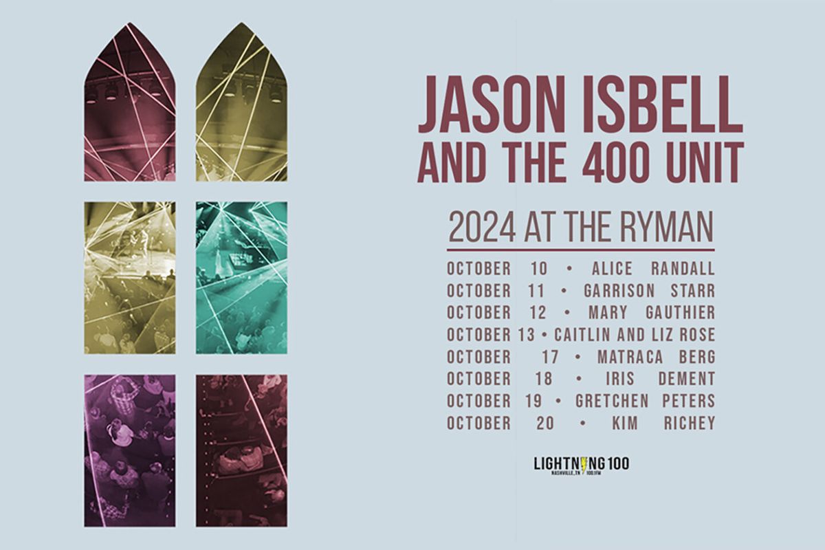 Jason Isbell and the 400 Unit with Garrison Starr