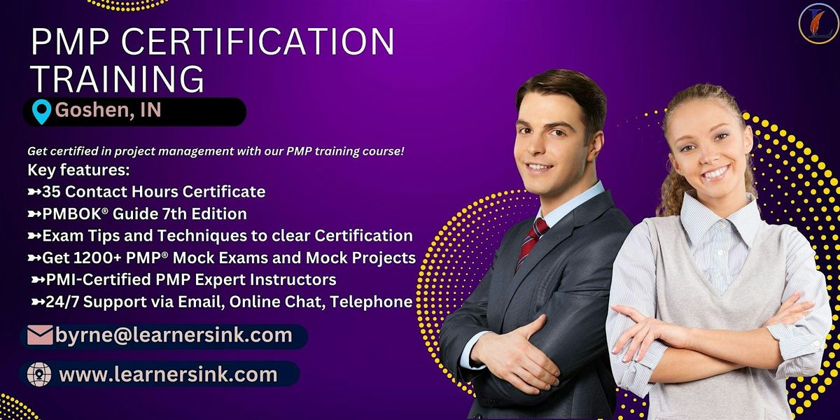 Increase your Profession with PMP Certification In Goshen, IN