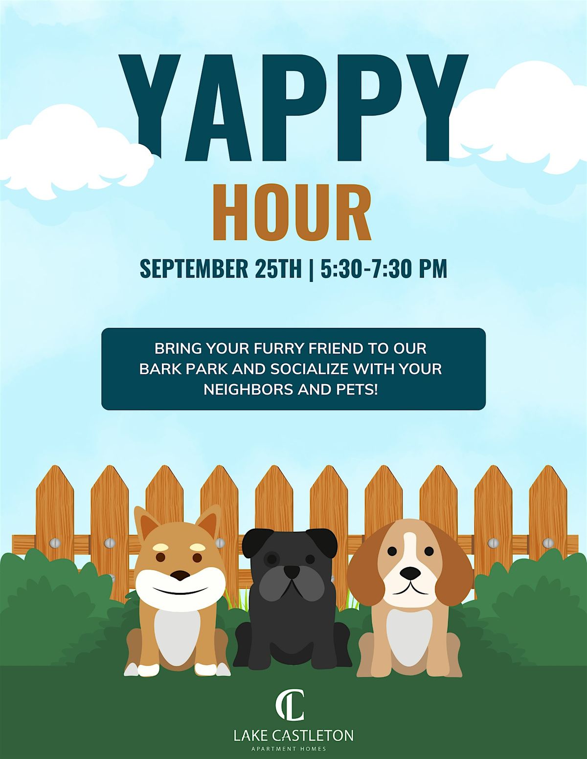 Lake Castleton Apartment Homes Yappy Hour