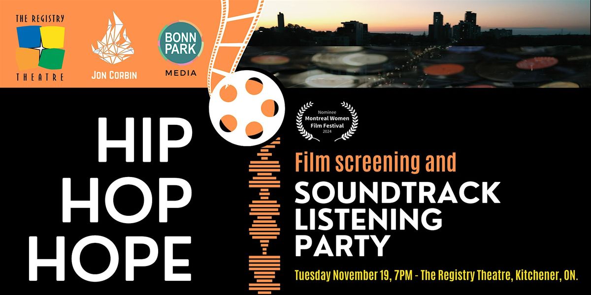 Hip Hop Hope film screening and soundtrack listening party