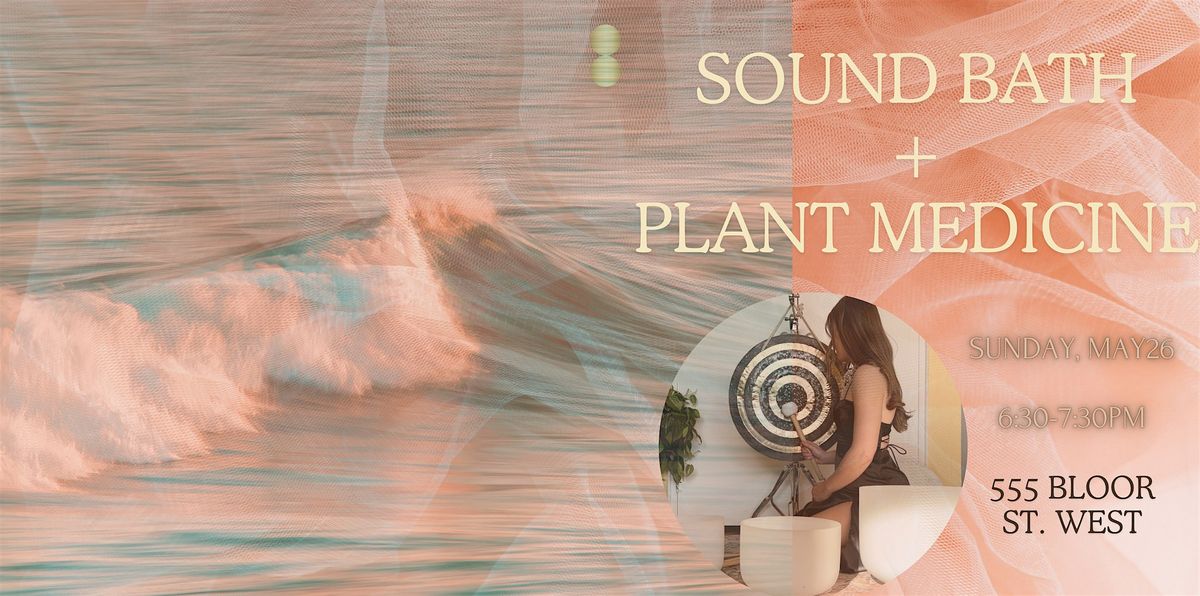 Restoring sound bath meditation + plant medicine