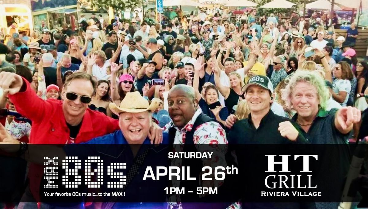 Max80s Parking Lot Party Returns to HT Grill - The Big Spring Kickoff