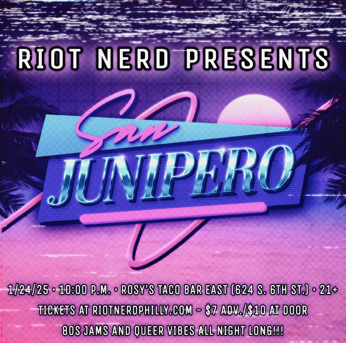 San Junipero: 80\u2019s Pop & New Wave Dance Party