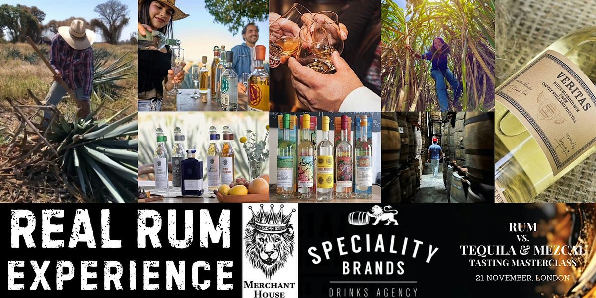 Rum vs. Tequila & Mezcal Tasting Masterclass