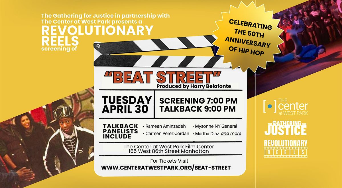"Beat Street" Screening & Talkback