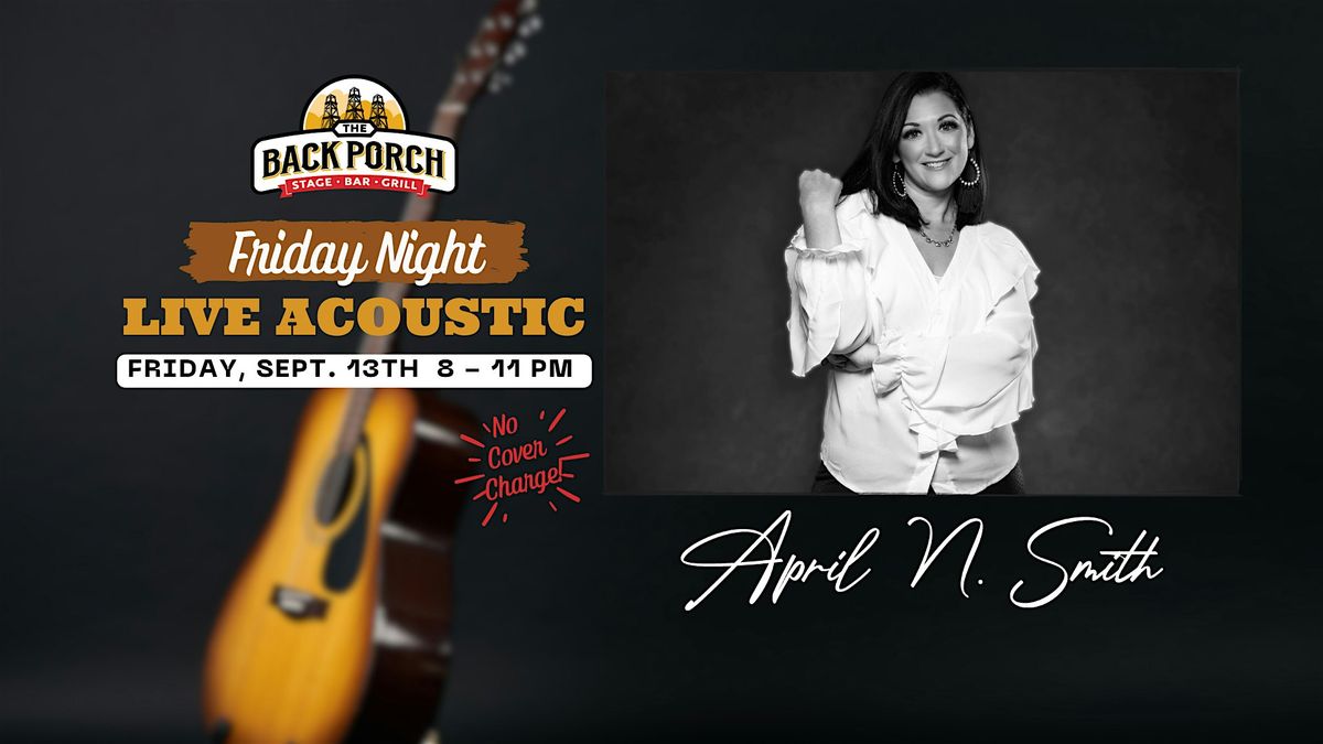 Friday Night LIVE Acoustic with April N. Smith