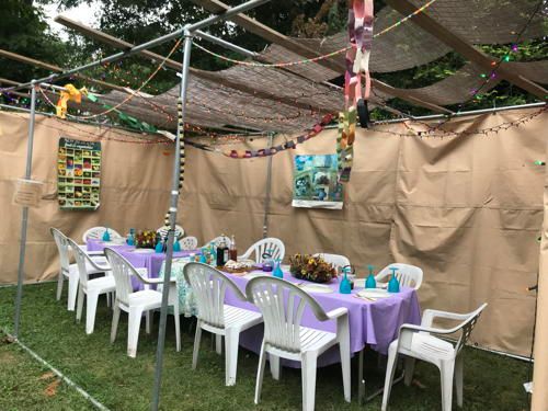 Kabbalat Shabbat Service & Potluck Dinner in the Fabrangen Sukkah - In-Person