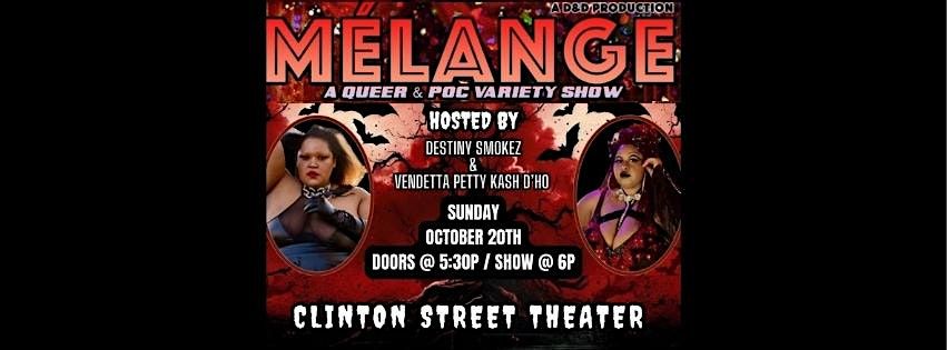 Melange: A Queer & POC Variety Show