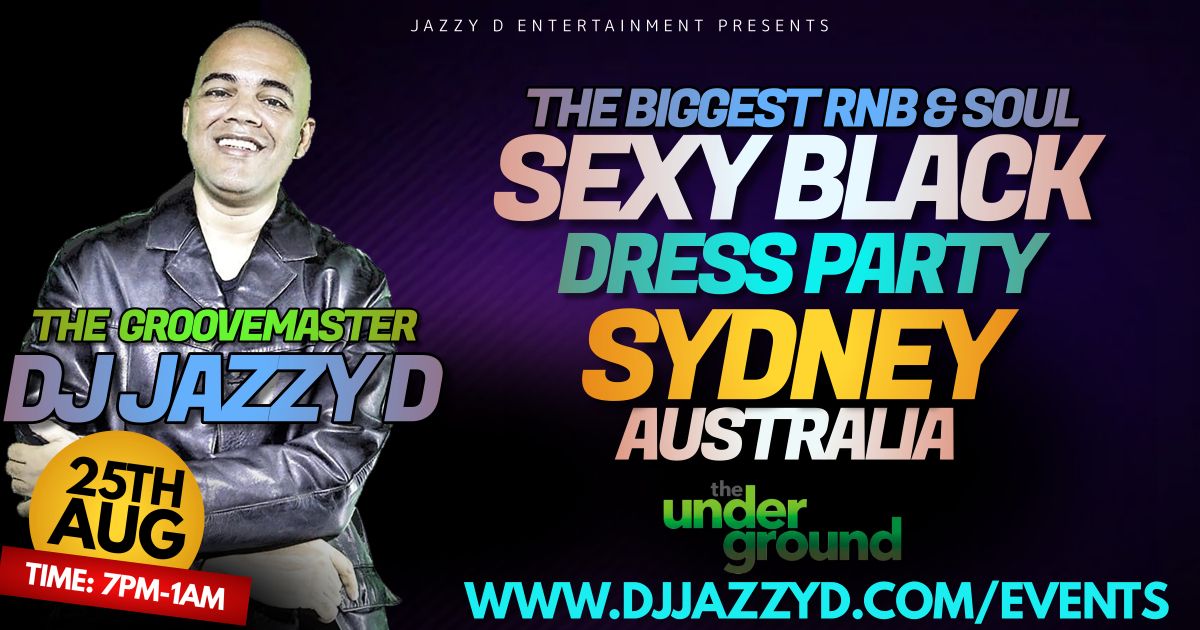 Sydney Australia DJ Jazzy D Down Under Tour 2