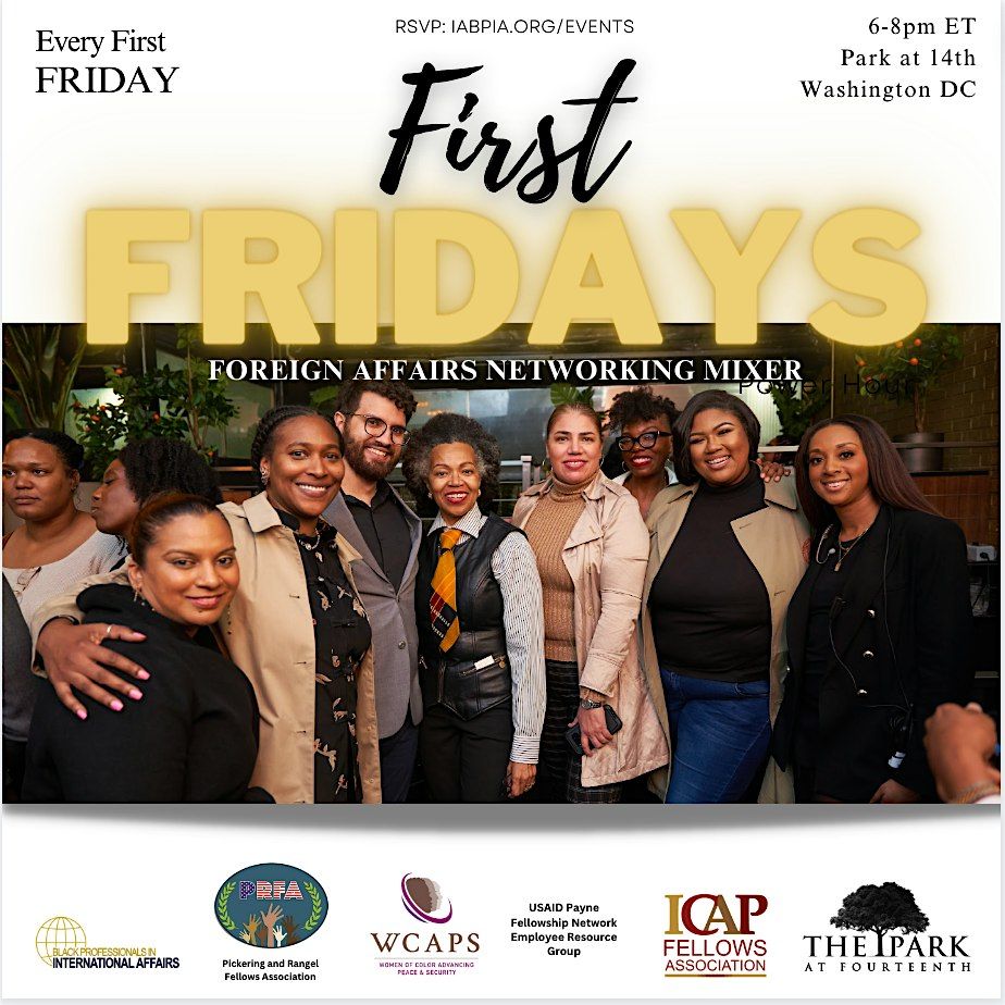 May First Fridays  Foreign Affairs Social Mixer