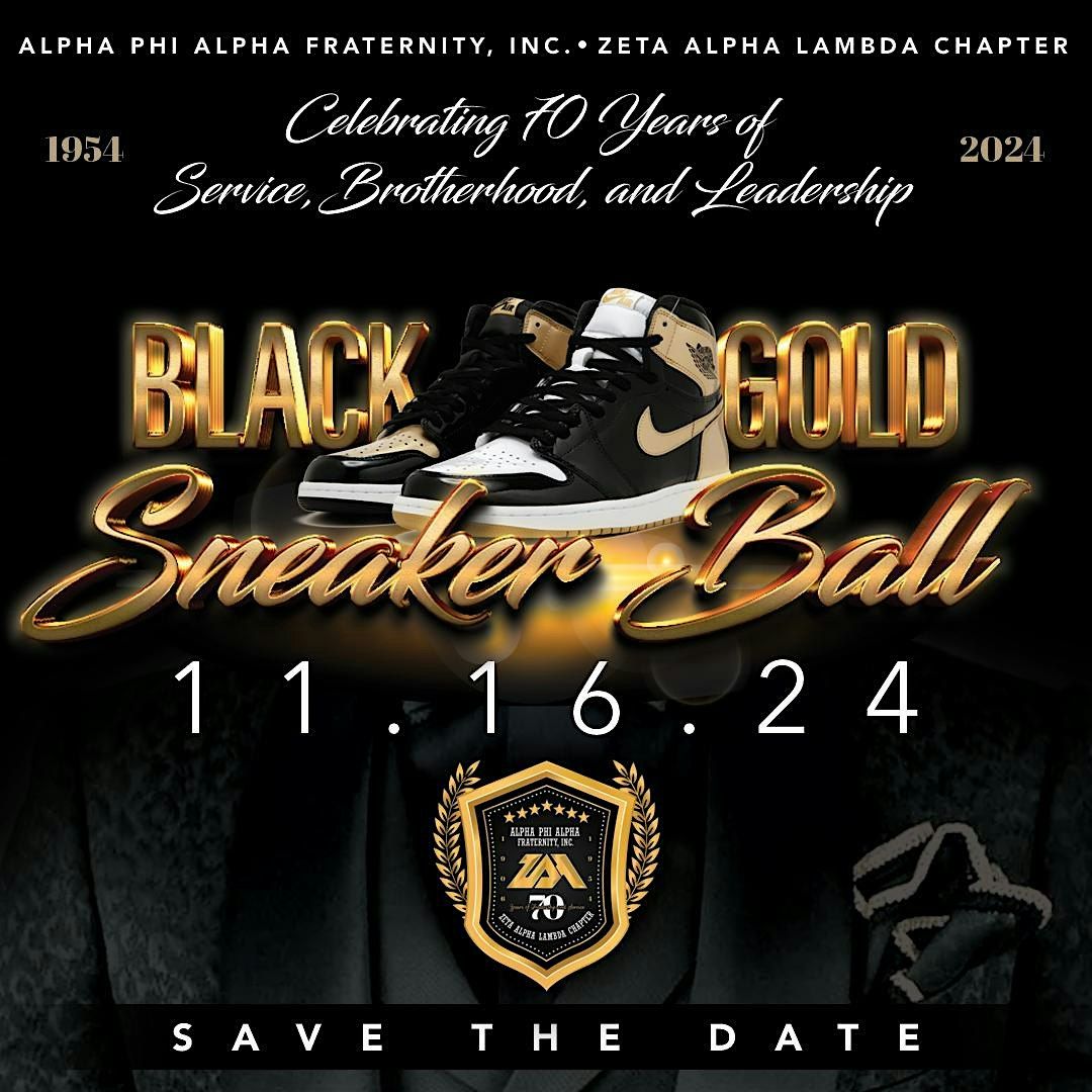 2024 Black and Gold Sneaker Ball