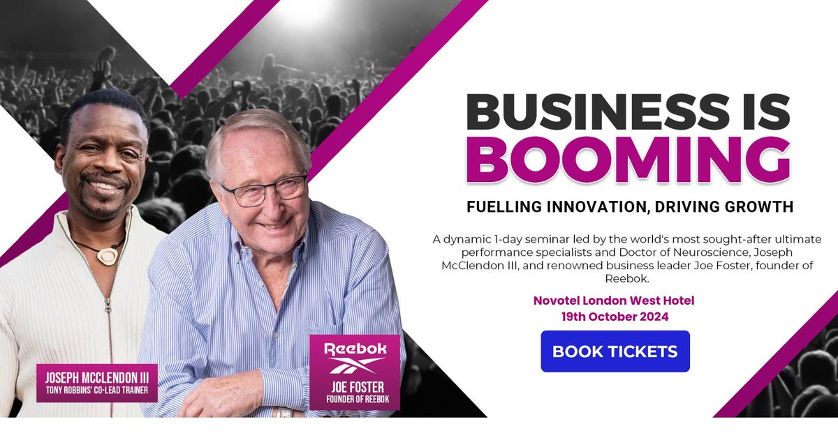 Boom with the Brand Builder: Joe Foster on Business