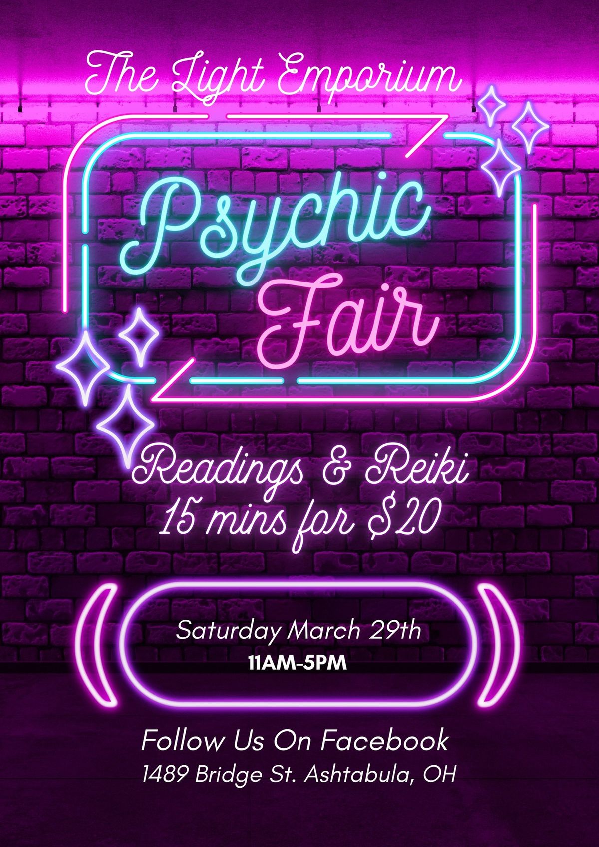 Psychic Fair in March