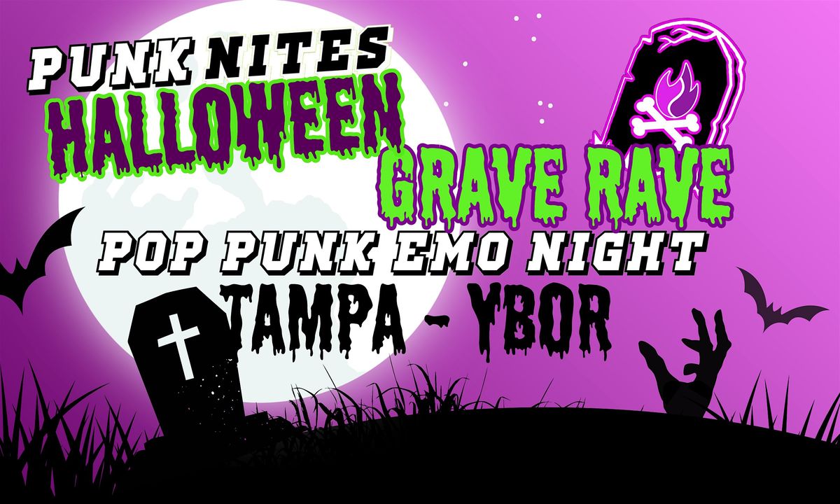 Halloween GRAVE RAVE Pop Punk Emo Night TAMPA by PunkNites