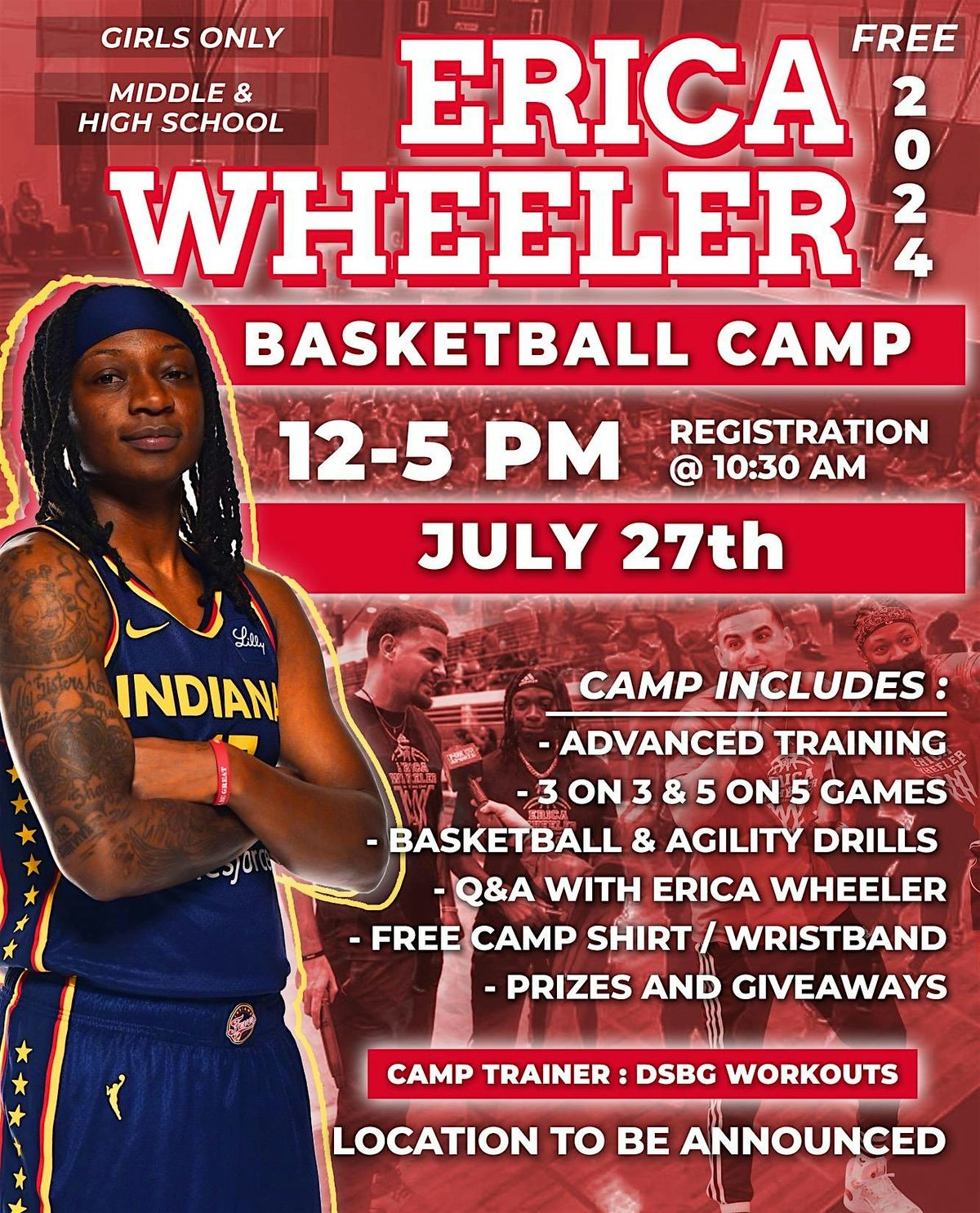 7th Annual Erica Wheeler Basketball Camp (MIAMI)