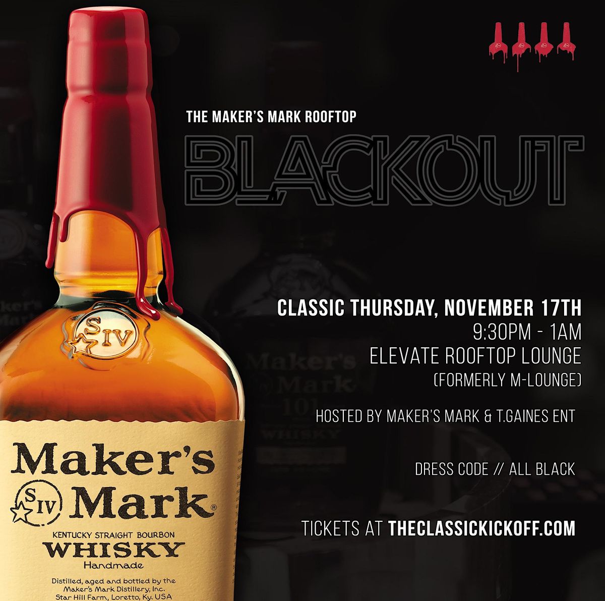 Makers Mark Rooftop Blackout (Classic 2022)