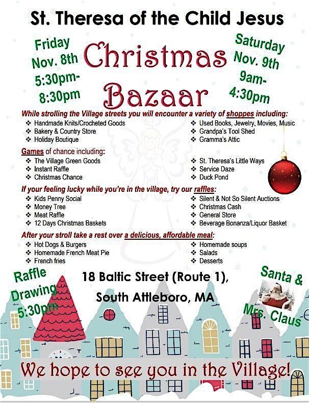 St. Theresa's of the Child Jesus Christmas Bazaar