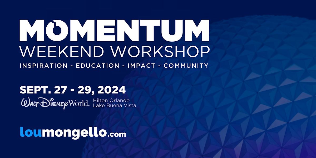 Momentum Workshop Weekend 2024