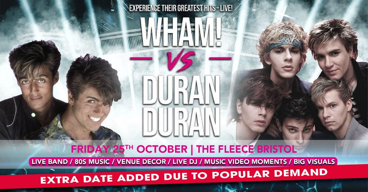 Wham!Duran at The Fleece, Bristol 25\/10\/24