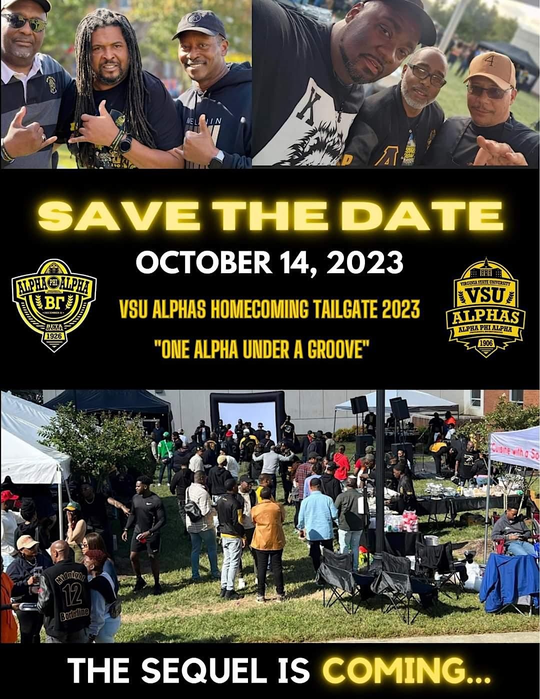 Beta Gamma \/ VSU Alphas Homecoming 2023 Tailgate