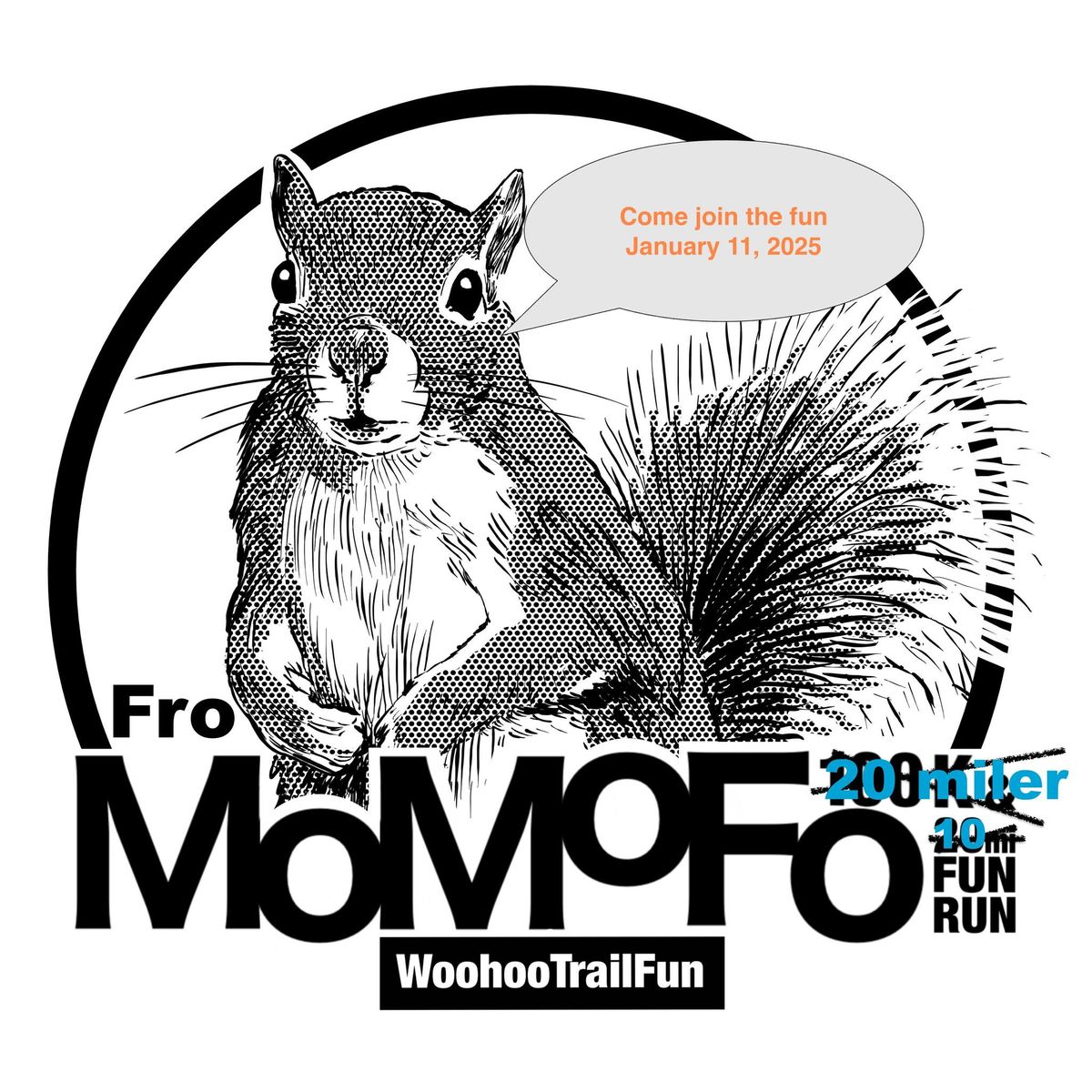 FroMoMoFo 20 miler & 10 mile fun run