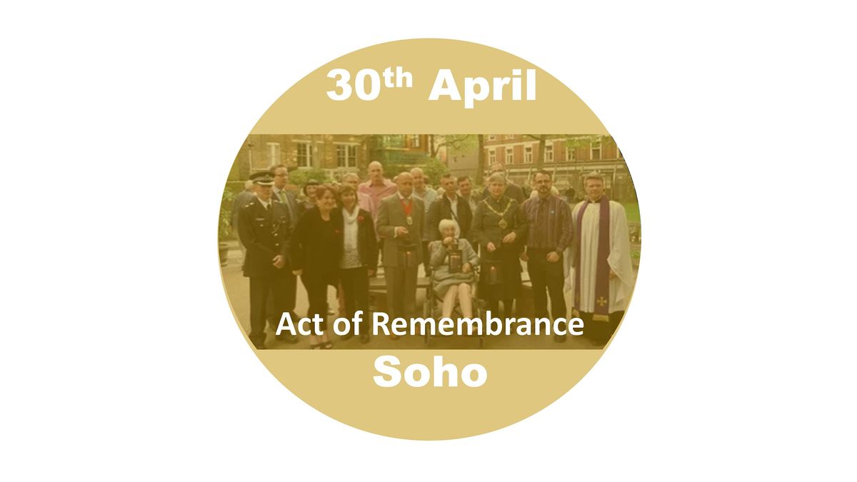 Soho Act of Remembrance 2025