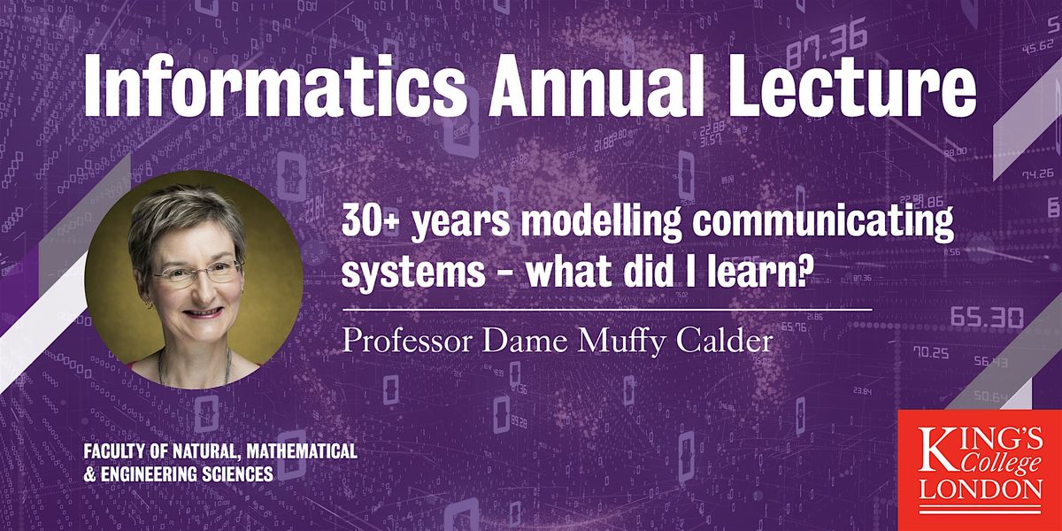 Informatics Annual Lecture: 30+ years modelling communicating systems