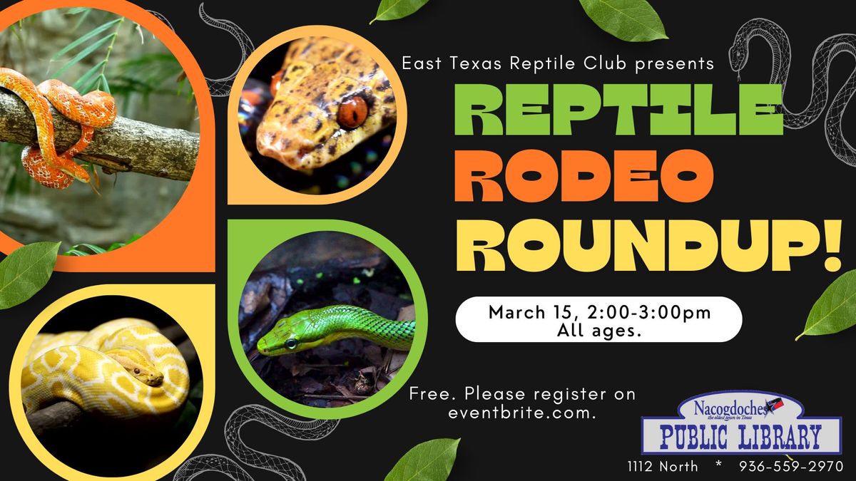 Reptile Rode Roundup!