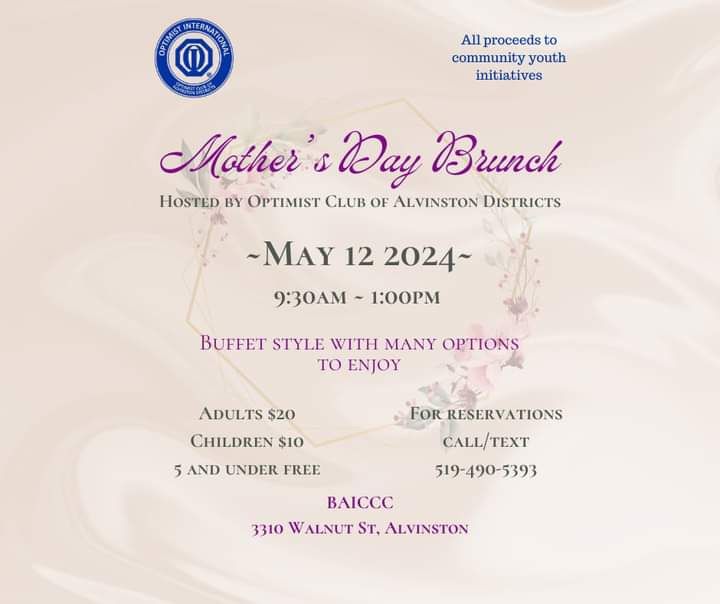 Annual Mothers Day All You Can Eat Brunch