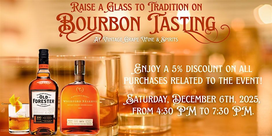A Cozy Bourbon Tasting to Warm Your December \u2744\ufe0f\u2728