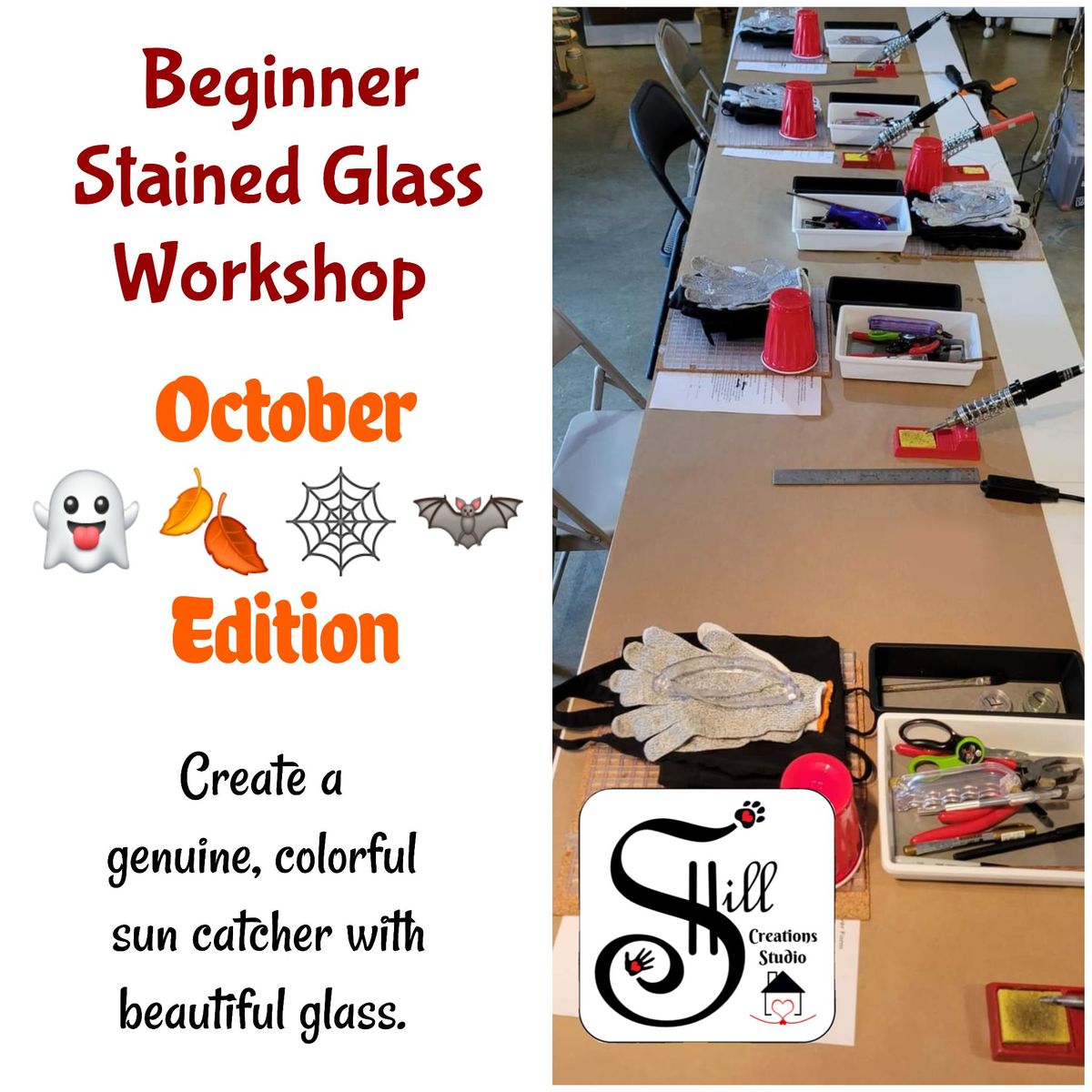 Beginner Stained Glass Workshop 