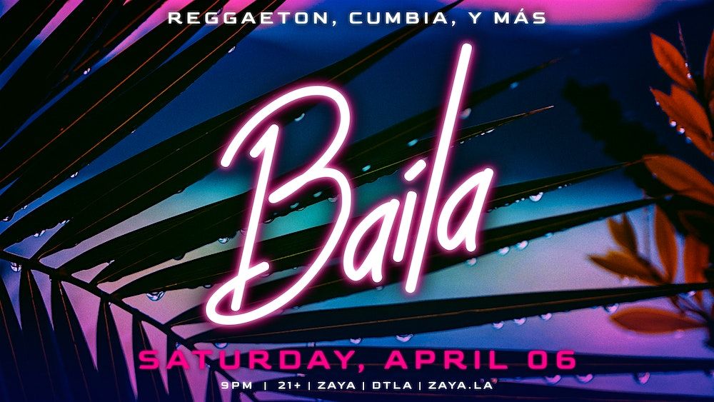 Baila - Cumbia, Reggaeton, y m\u00e1s!