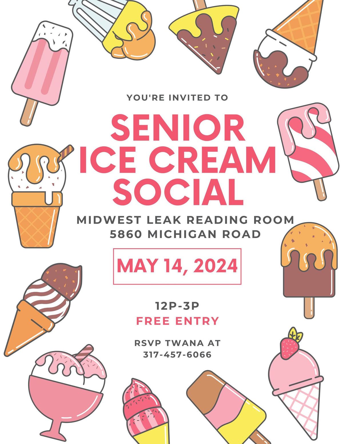 Senior Ice Cream Social