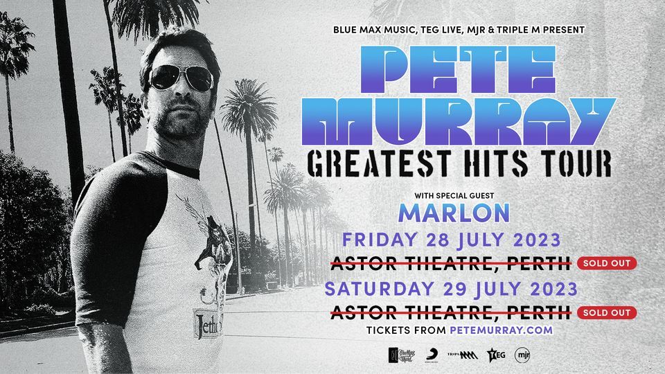 Pete Murray | Greatest Hits Tour - Perth [SOLD OUT]