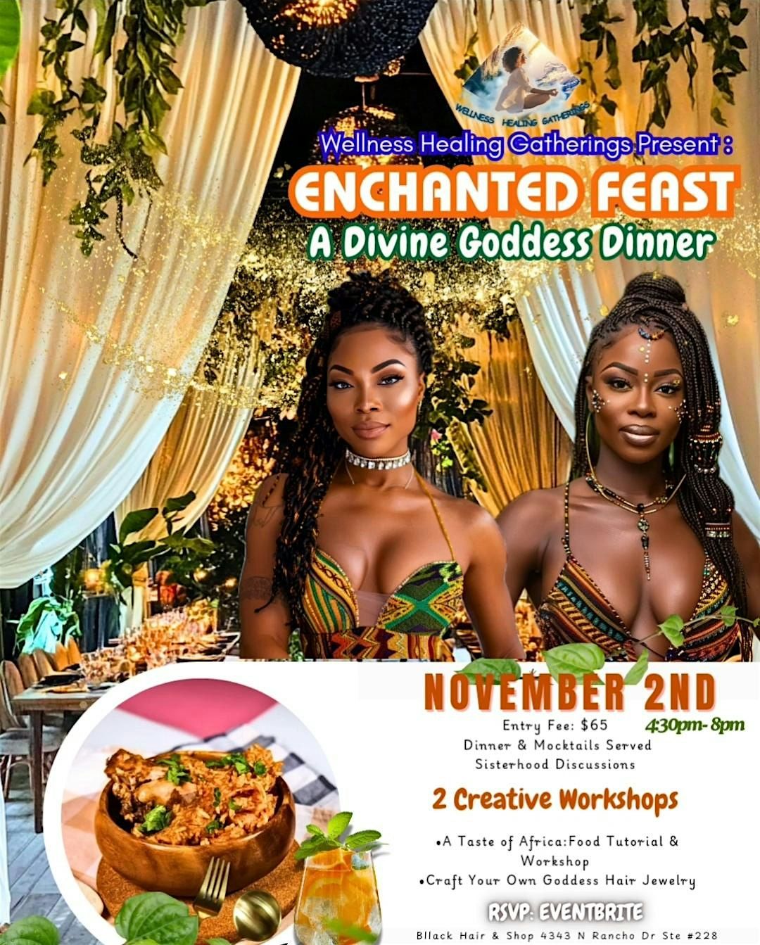 ENCHANTED FEAST: A Divine Goddess Dinner