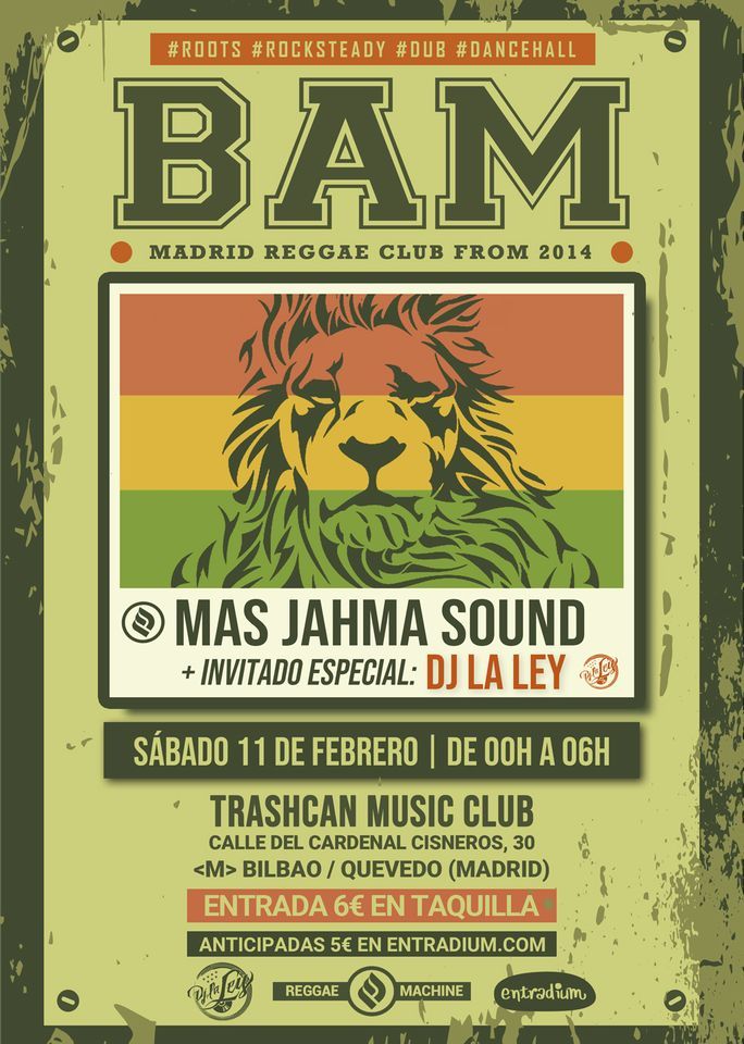 BAM - Reggae en el centro de Madrid