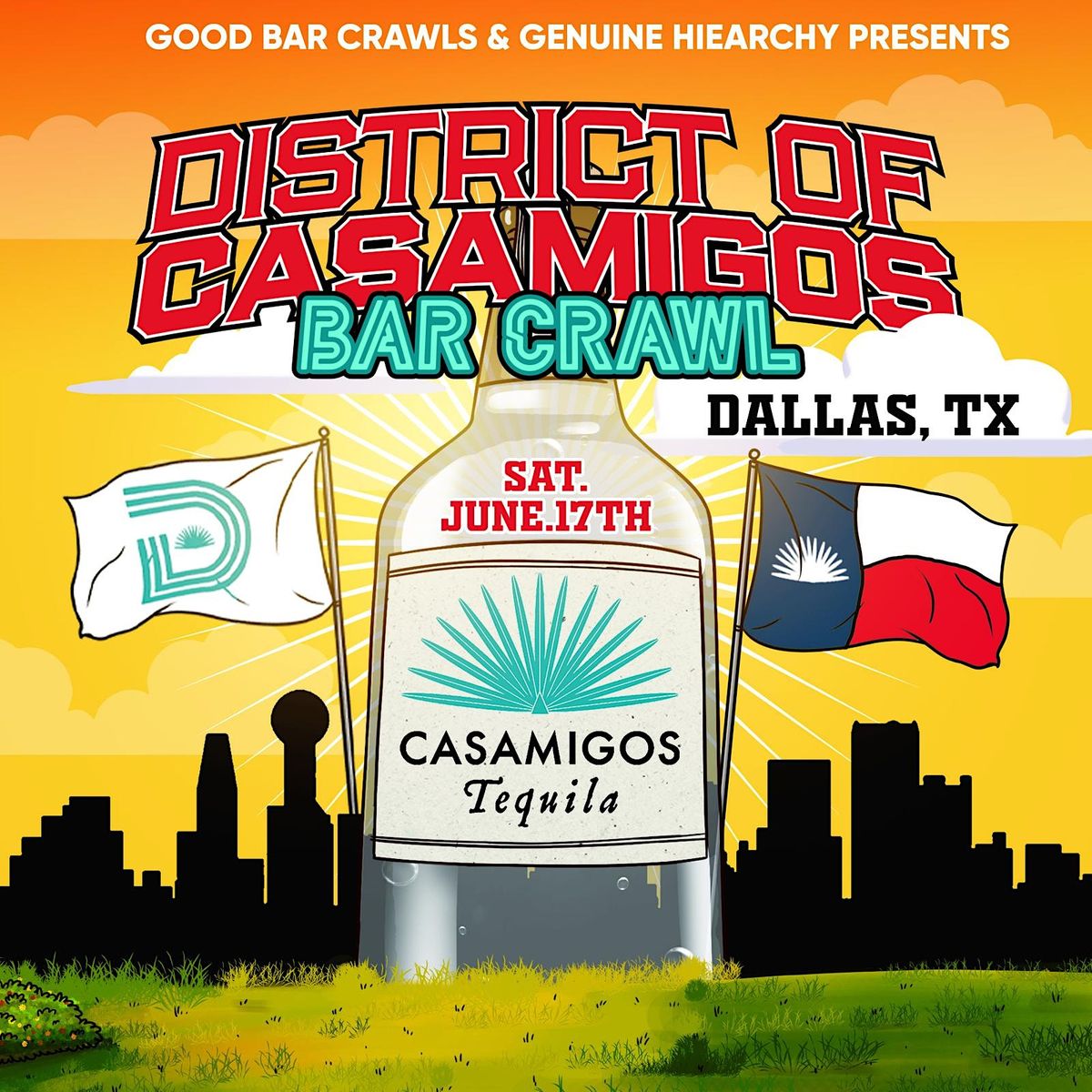 District of Casamigos Barcrawl Dallas 2023