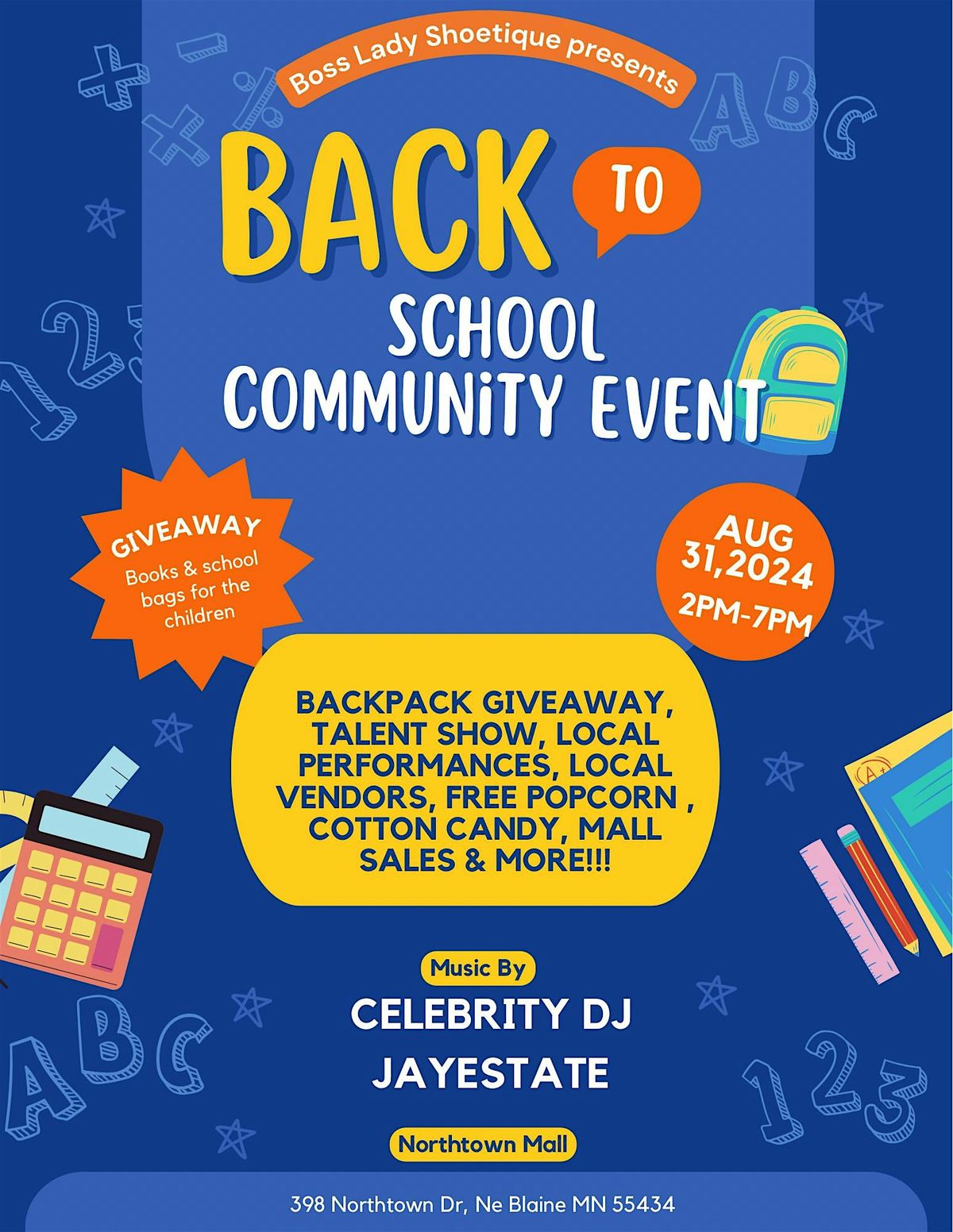 Back to School Community Event