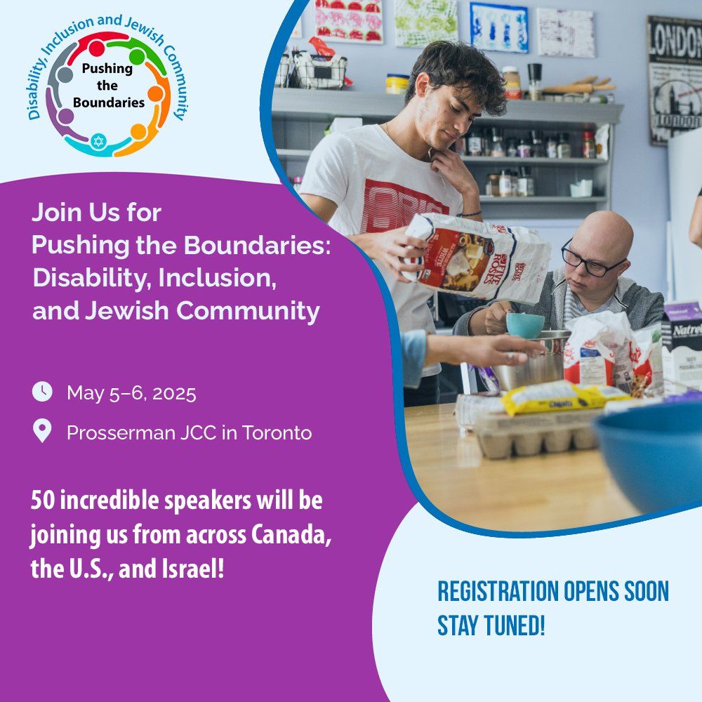 Pushing the Boundaries \u2013 Disability, Inclusion, and Jewish Community